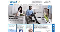Desktop Screenshot of gerland.de
